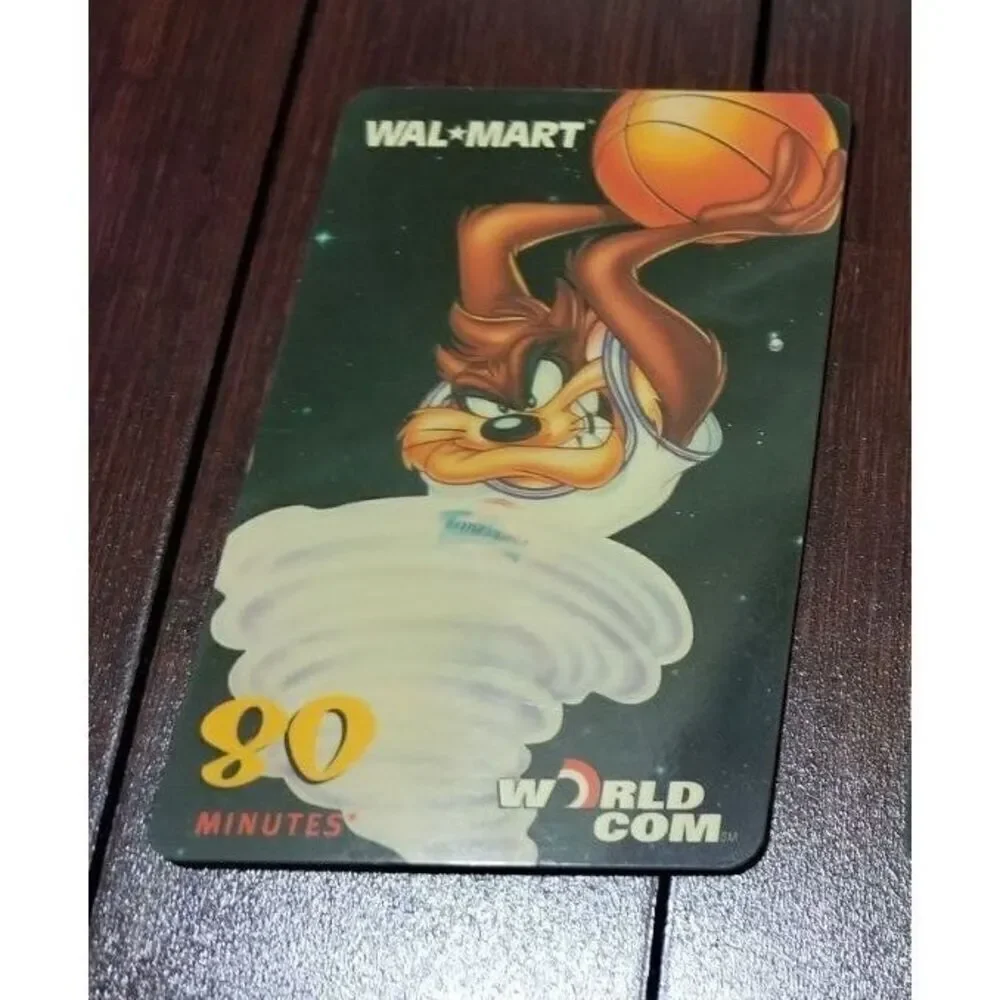 Michael Jordan SPACE JAM phone cards